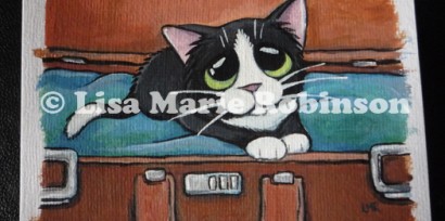 Painting an aceo Step 4