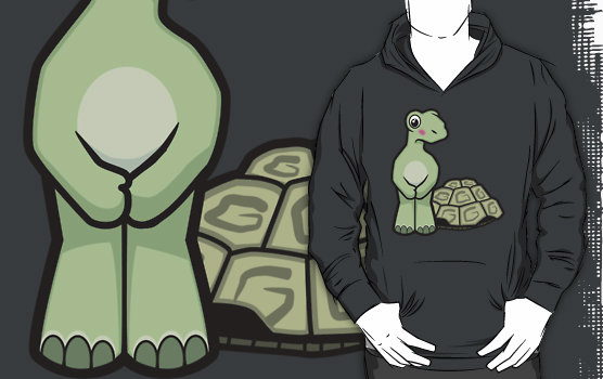 Buy Hoodie Naked Tortoise © Lisa Marie Robinson