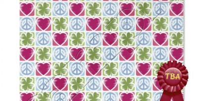 TBA Winner - Peace Love Shamrock Mousepad