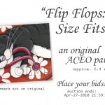 Original Cat ACEO: One Size Fits All © Lisa Marie Robinson