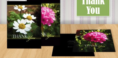Floral Thank You Cards © Lisa Marie Robinson