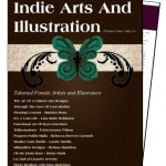 Indie Arts and Illustration Issue 1 Cover