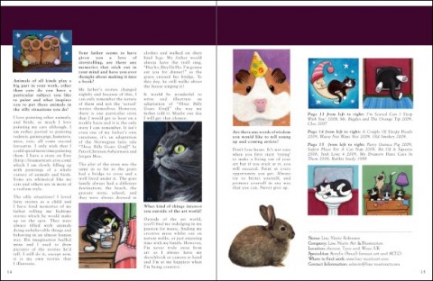 Indie Arts Magazine Issue 1 Inside Spread