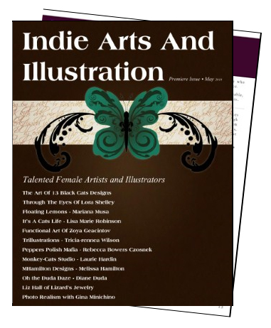Indie Arts and Illustration Issue 1 Cover