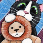 Cat ACEO: Little Leo