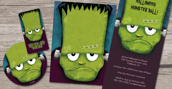 Grumpy Frankenstein Products © Lisa Marie Robinson