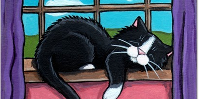 Folk-Art-Cat-ACEO_Windowsil