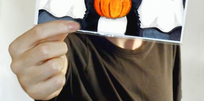 I Love my Halloween Cat Trick or Treat Card