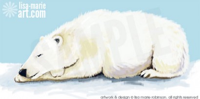 New polar bear artwork