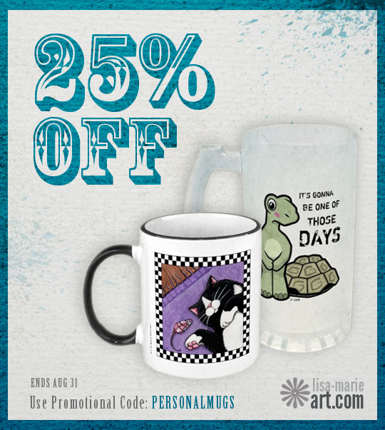25% OFF Mugs