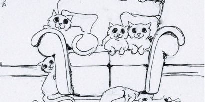 Cats Commission Sketch