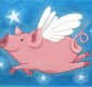Flying Pig by Lisa Marie Robinson