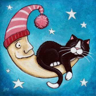 Safest Place for a Cat Nap by Lisa Marie Robinson