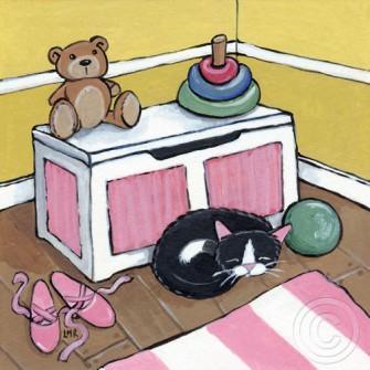Annabelle's Room - Cat Art