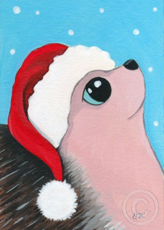 Hedgehog's First Christmas Snow