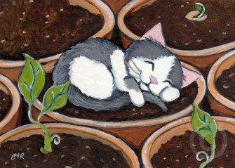 ACEO - Love Grows