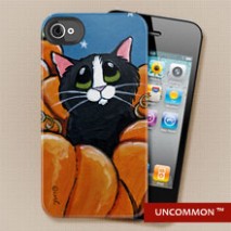The Pumpkin Patch - Uncommon iPhone / iPod Cat Art Case