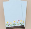 Smiling Daisies & Butterflies Note Paper Smiling Daisies & Butterflies Note Paper