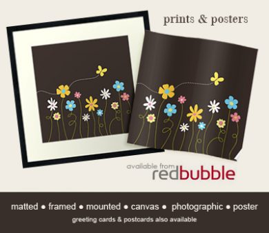 Buy Funky Spring Flowers Posters and Prints from Redbubble