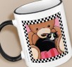 Tuxedo Cat and Teddy Bear Mug Tuxedo Cat and Teddy Bear Mug