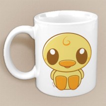 Lil' Yellow Duckie Kawaii Mug