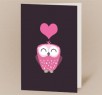 Owl Love You Forever (Pink) Greeting Card Owl Love You Forever (Pink) Greeting Card