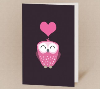 Owl Love You Forever (Pink) Greeting Card