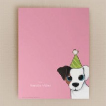 Party Jack Russell Notepad
