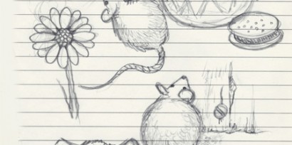 Sketchbook - 18 April 2012 - Mice