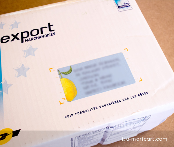 Floating Lemons Giveaway - the box