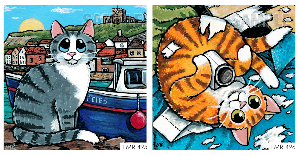 New Cat Art at Whitby Galleries