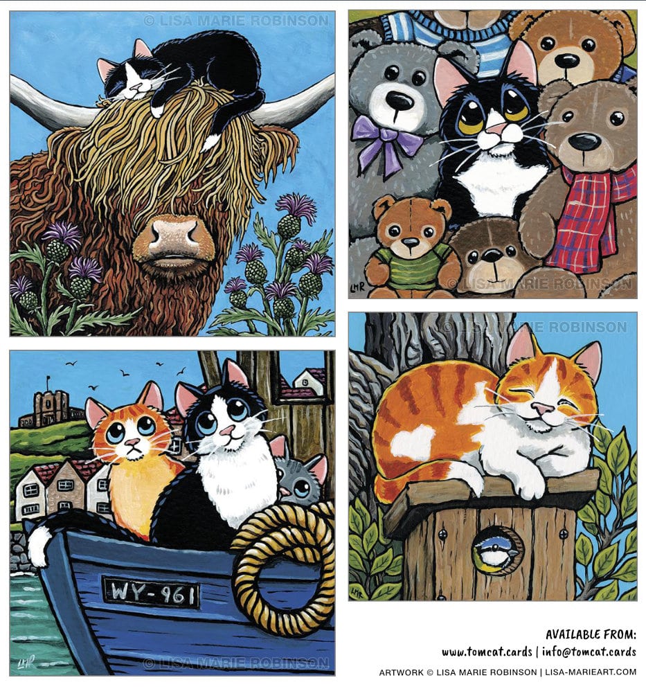 Cat Greeting Card Collection