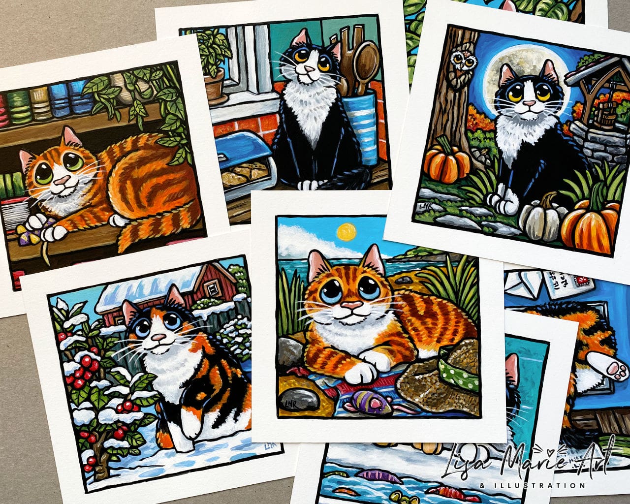 Tabby Cats and Calicos at Whitby Galleries