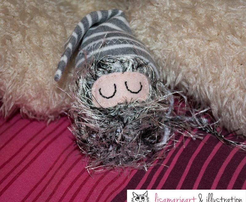 Sleepy Crocheted Critter