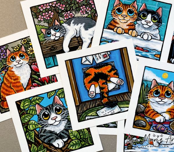 Tabby Cats and Calicos at Whitby Galleries